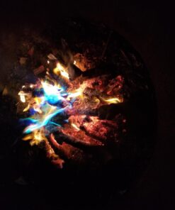 Mystical Fire Flame Colorant Vibrant Long-Lasting Pulsating Flame Color Changer for Indoor or Outdoor Use 0.882 oz Packets 12 Pack 51 71e9GXme hL