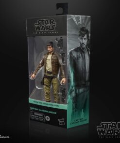 STAR WARS The Black Series Captain Cassian Andor 6-Inch-Scale Rogue One: A Story Collectible Figure, Toys for Kids Ages 4 and Up 1 Count (Pack of 1) 16 71e9KeapUQS
