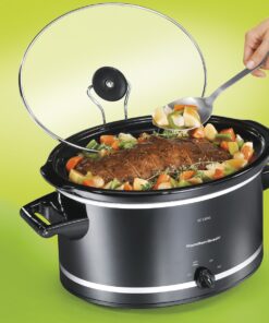 Alternative view of Hamilton Beach 755263231981 (33182A) Slow Cooker, 8 Quart, Black