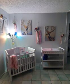 Dream On Me Emily Changing Table In White, Comes With 1" Changing Pad, Features Two Shelves, Portable Changing Station, Made Of Sustainable New Zealand Pinewood 41 71e9mi6DchL