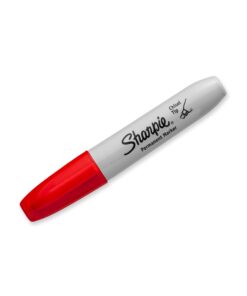 SHARPIE Permanent Markers, Chisel Tip, Red, 12 Count 8 71e9v0CX7KL