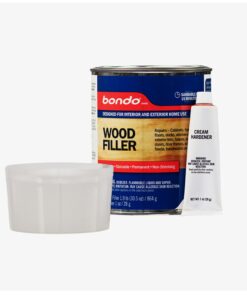 Bondo Home Solutions Wood Filler, Sandable in 15 min, 1.9 lbs with 1 oz Hardener 41 71e9xMMKuYL