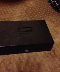 First Alert 3026F Steel Cash Box with Money Tray 20 71eBH6J4d0L