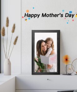 Digital Picture Frame 15.6 Inch Large Digital Photo Frame with 1920 * 1080 IPS Full HD Touchscreen, Humblestead 32GB WiFi Smart Frame Share Photos and Videos via AiMOR App, Wall Mountable 15.6 Inch Touch Screen 17 71eBQ0hrwL