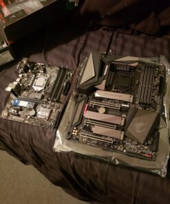 Gigabyte Z390 AORUS MASTER (Intel LGA1151/Z390/ATX/3xM.2 Thermal Guard/Onboard AC Wi-Fi/ESS Sabre DAC/Gaming Motherboard) 38 71eBYOxpFL