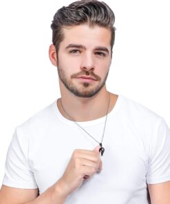 Jstyle Stainless Steel Mens Womens Couple Necklace Pendant Love Heart CZ Puzzle Matching 21 71eDSs3kvqL