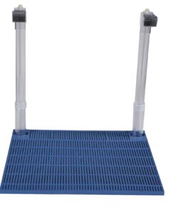 Penn-Plax Undergravel Aquarium Filter for 40-55 Gallon Tanks – Four 11.25” x 11.25” Plates – Under Gravel System for Clear, Clean Water – Safe for Freshwater and Saltwater Tanks 18 71eDz2MmF2L