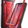 SUPCASE Unicorn Beetle Pro Series Case Designed for iPhone XR, with Built-in Screen Protector Full-Body Rugged Holster Case for iPhone XR 6.1 Inch (2018 Release) (MetallicRed) MetallicRed 18 71eFfs3ZtwL