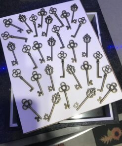 Aokbean Mixed Set of 30 Large Skeleton Keys in Antique Bronze - Set of 30 Keys 27 71eG8xsgUuL