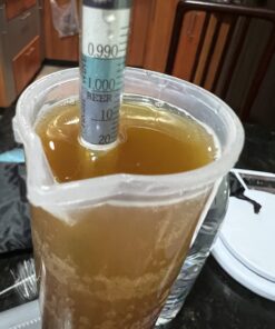 Brewer's Elite Hydrometer & Plastic Test Jar - for Home Brew Beer, Wine, Mead and Kombucha - Deluxe Triple Scale Set, Hardcase and Cloth - Specific Gravity ABV Tester Hydrometer & Plastic Test Jar Kit 49 71eGG IZIL