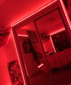 GUPUP 100 FT LED Strip Lights,Rope Lights,Bluetooth APP Control,Color Changing Light Strip,Lights sync with Music,para cuarto,LED Lights for Bedroom(Packaging Error Described as 30FT) 41 71eH3OctEXL