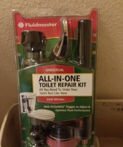 Fluidmaster 400AKR Universal All in One Toilet Repair Kit for 2-Inch Flush Valves, Easy Install 46 71eH7kgoZlL
