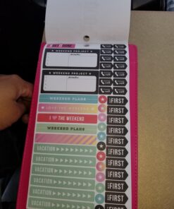 me & my BIG ideas Sticker Value Pack - The Happy Planner Scrapbooking Supplies - Productivity Theme - Multi-Color & Gold Foil - Great for Projects, Scrapbooks & Albums - 30 Sheets, 985 Stickers Total 95 71eH8F589PL