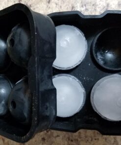 Housewares Solutions Froz Ice Ball Maker – Novelty Food-Grade Silicone Ice Mold Tray With 4 X 4.5cm Ball Capacity 54 71eHDpkxvGL