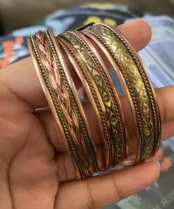 Tibetan Copper Bracelets India Pattern Women's Men's Spiritual Yoga Jewelry Copper bracelet copper bracelet for men copper bracelets for women cobre bracelet cobre pulsera mujer 28 71eHY4zfDJL