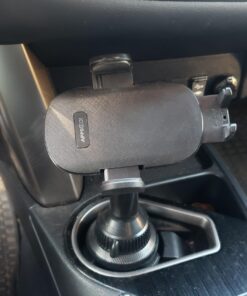 APPS2Car Solid Cup Holder Phone Mount for Car Truck with Quick Extension Long Arm Fast Swivel Adjustable Height 360 Rotatable Low Profile Universal Mobile Mount Compatible with All Cell Phone iPhone Black 28 71eIX6EYK4L