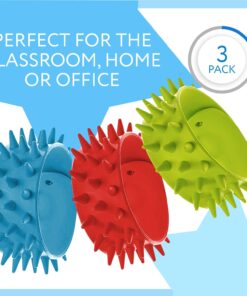 IMPRESA Spiky Slap Bracelets/Slap Bands (3 Pack) - Great Sensory Toys/Fidget Toys - BPA/Phthalate/Latex-Free 11 71eJPWBdBL