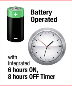 National Tree Company Pre-Lit Artificial Christmas Wreath, Green, Elegance, White Lights, Decorated with Pine Cones, Berry Clusters, Ball Ornaments, Christmas Collection, 24 Inches 24 Inch Wreath with 50 Battery-Operated Warm White LED Lights 15 71eJXp3egKL