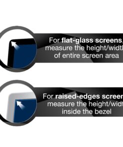 3M Privacy Filter for 24" Widescreen Monitor (16:10) (PF240W1B) Black 24" Widescreen Monitor (16:10 Aspect Ratio) 16 71eJg6pO9IL 2