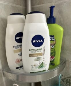 NIVEA Basil and White Tea Body Wash with Nourishing Serum, 20 Fl Oz Bottle 35 71eK6gRumcL
