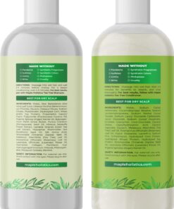 Tea Tree Shampoo and Conditioner Set - Sulfate Free Clarifying Shampoo and Conditioner for Oily Hair & Scalp Care with Australian Tea Tree Oil - Complete Dry Scalp Treatment for Build Up (8 Fl Oz) 8 Fl Oz (Pack of 2) 22 71eKEx 0o L
