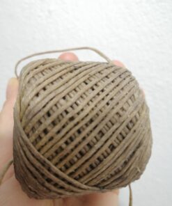 EricX Light 100% Organic Hemp Wick,200 FT Spool,Well Coated with Beeswax,Standard Size(1.0mm) 34 71eKStszdL