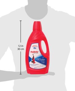 Rug Doctor Oxy Carpet Cleaning Solution, 64 oz., Removes Embedded Stains & Odors with Powerful Oxygen Activated Boosters, Compatible with All Leading Carpet Cleaning Machines 64 Fl Oz (Pack of 1) 13 71eLhKeHO3L