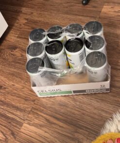 CELSIUS Sparkling Orange, Functional Essential Energy Drink 12 Fl Oz (Pack of 12) 12 Fl Oz (Pack of 12) 27 71eLxSeZPnL