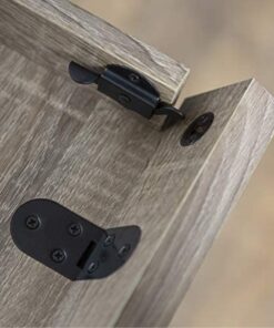 Walker Edison Industrial Wood Computer Writing Desk 4 Storage Shelves and Gaming Gamer Command Center Workstation Desk Home Office, 60 Inch, Driftwood 20 71eMGKZJi6L