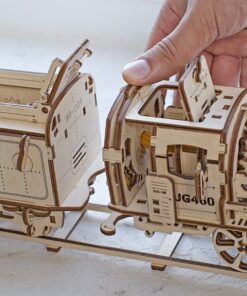 Alternative view of Ugears 3D Model Steam Locomotive