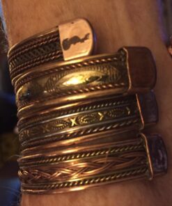 Tibetan Copper Bracelets India Pattern Women's Men's Spiritual Yoga Jewelry Copper bracelet copper bracelet for men copper bracelets for women cobre bracelet cobre pulsera mujer 42 71eMV2YFg7L
