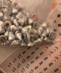 Big Dot of Happiness Woodland Creatures - Baby Shower or Birthday Party Round Candy Sticker Favors - Labels Fit Chocolate Candy (1 Sheet of 108) 16 71eMa9H0LL