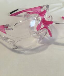 Champion Traps and Targets Shooting Glasses Youth Clear Glasses - Pink Temples(Ballistic) 13 71eMnSifP4L