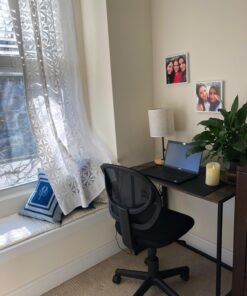 Amazon Basics Low-Back, Upholstered Mesh, Adjustable, Swivel Computer Office Desk Chair, Black, 21.25"D x 22.5"W x 38"H 43 71eMv5vVi9L