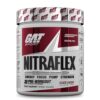 GAT SPORT Nitraflex Advanced Pre-Workout Powder, Increases Blood Flow, Boosts Strength and Energy, Improves Exercise Performance, Creatine-Free (Black Cherry, 30 Servings) Black Cherry 30 Servings (Pack of 1) Standard Packaging 50 71eOf6xmGSL