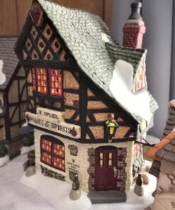 Department 56 Dickens' Village E Tipler Agent Wine Spirits Building, Porcelain 6.89 Inch 20 71eOkZSMmDL