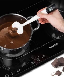 Lightbeam Digital Candy Thermometer, Instant Read Kitchen Cooking & Spatula Thermometer Temperature Reader & Stirrer in One BPA Free Food Grade Material White 8 71eQB6fNgpL