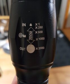 yIFeNG Tactical Flashlight Led Flashlight High Lumens S1000 - XML T6 Upgraded Flash Light Ultra Bright with Zoomable 5 Modes, Camping Accessories for Outdoor Emergency Gear (2 Pack) 2 Pack 56 71eQGfviEjL