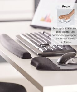 Fellowes 9178201 Memory Foam Wrist Rest, Black (91782), 2.94 x 19.94 x 0.94 inches 18 71eQP83ij9S