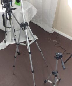 50 Inch Aluminum Camera Tripod for Canon, Nikon, Sony, Samsung, Olympus, Panasonic & Pentax + eCost Microfiber 46 71eQlLihuVL