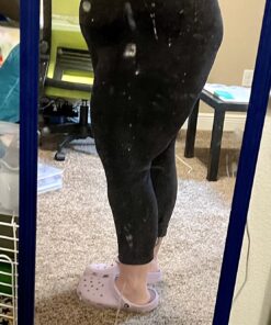 Just My Size Women's Plus-Size Stretch Jersey Leggings, Plus Leggings for Women, 25.5" 3X Black 26 71eQsD3tAGL