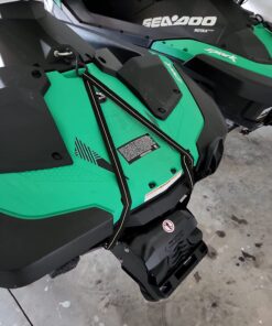 Cajun Tie Downs - 3 Point Tie Down Ratchet Strap for Jet Ski, Sea Doo & Wave Runner (8 Feet, Black) 8 Feet 19 71eQzK6pAlL