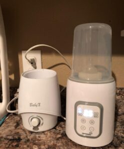 Bottle Warmer, GROWNSY 8-in-1 Fast Baby Milk Warmer with Timer for Breastmilk or Formula, Accurate Temperature Control, with Defrost, Sterili-zing, Keep, Heat Baby Food Jars Function Gray 32 71eRMD2DmXL