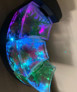 Aqueon Betta Falls 3 Section Aquarium Fish Tank With QuietFlow Power Filtration, Black 48 71eRNSUUeIL