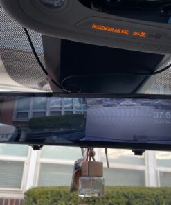 Rexing V1P 4K Car Dash Cam 2.4" LCD 2160p Front + 1080p Rear Wi-Fi 170° Wide Angle Dual Channel with Rear Cam, G-Sensor, WDR, Loop Recording Mobile App Supercapacitor Camera Recorder 55 71eRzH3dq2L