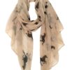 E-Clover Fashion Scarf for Women Lightweight Scarves Shawl Wrap for Spring/Summer Winter 01-horse-brown Black 5 71eS0q iBmL