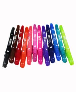 Tombow 61500 Twintone Marker Set, Bright, 12-Pack. Double-Sided Markers for Bold and Precise Writing 35 71eTG4N9sIL