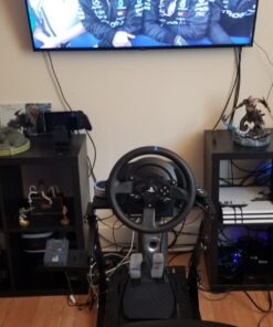 Slendor Racing Steering Wheel Stand for Logitech G920, G25, G27, G29 Wheel, Gaming Wheel Stand Driving Simulator Cockpit Pedal and Shifters Not Included. 26 71eUJXvsM9L