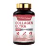 Offernova Collagen Ultra Hydrolyzed Collagen Supplements - 3000mg Anti Aging Bovine Collagen Peptides for Healthy Joints, Bones, Hair and Skin. Pastilla de Colageno Hidrolizado, 90 Capsules 37 71eUvwT8A7L