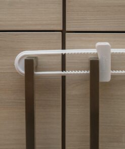 Dreambaby Sliding Cabinet Child Safety Locks - U Shaped for Knobs and Handles 3 Count (Pack of 1) 28 71eVy2H16L